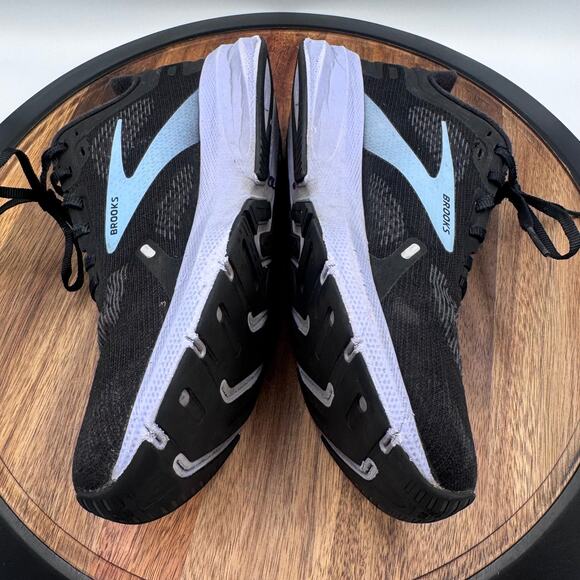 BROOKS Launch 9 Black/Blue Women's Size 8.5 Running Shoes Sneakers 1203731B060 - Picture 8 of 12